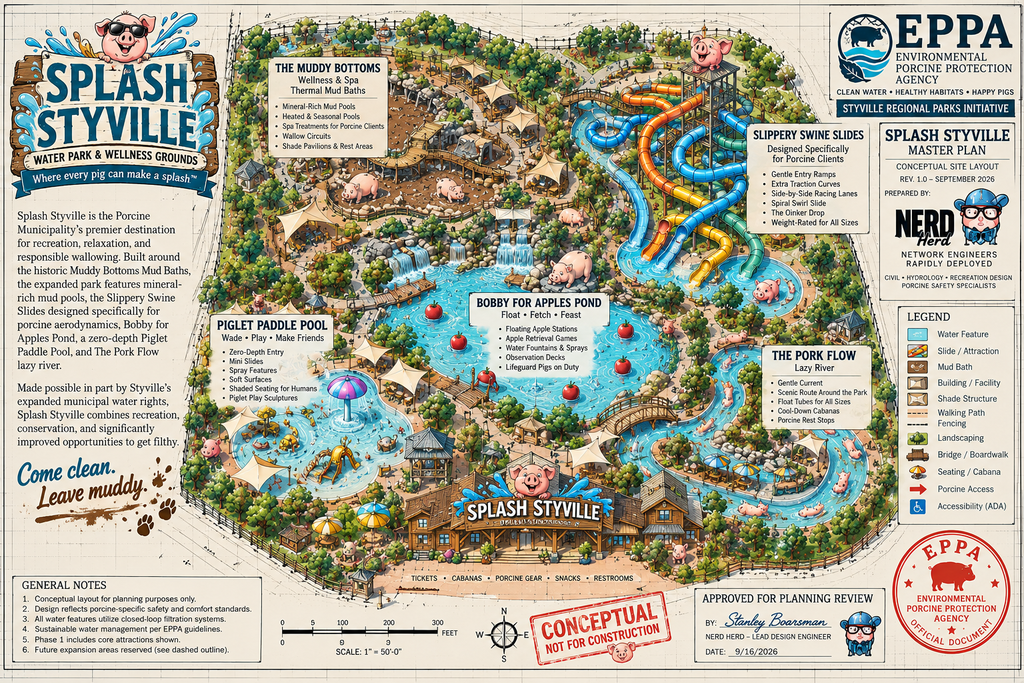 Splash Styville Conceptual Master Plan