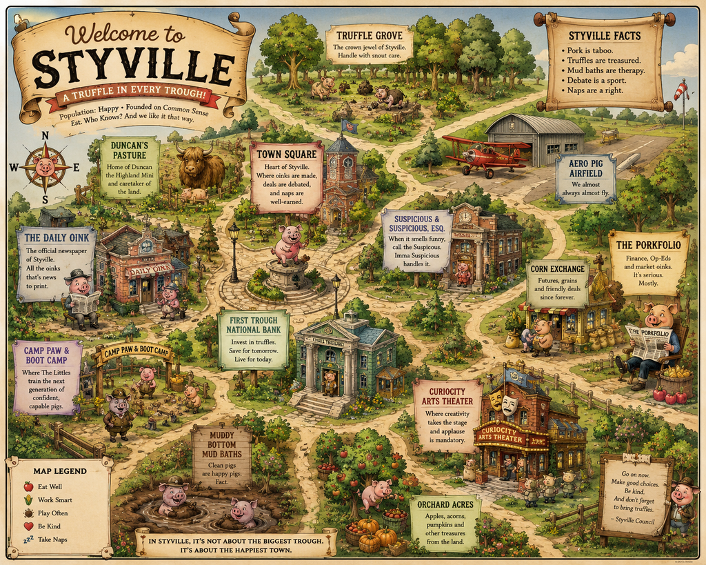 Styville Map