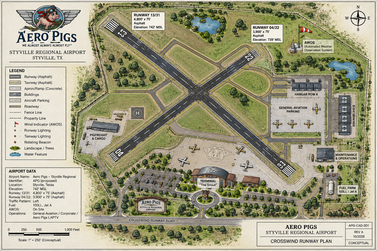 REMINDER: Crosswind Runway Executive Session 10/14/2026 3:30 PM